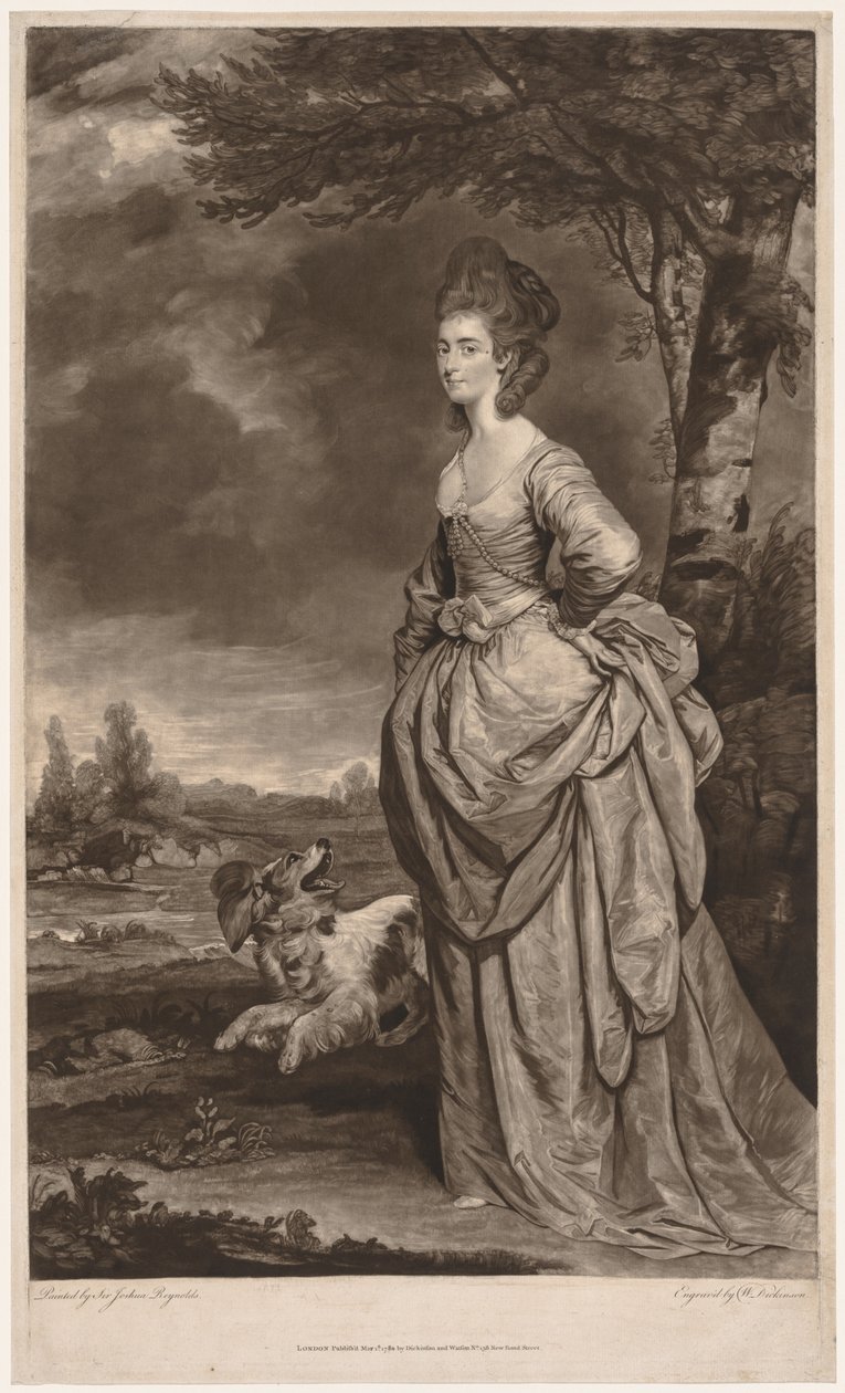 Mrs. Matthew Ellis, 1780. alkotó: William Dickinson