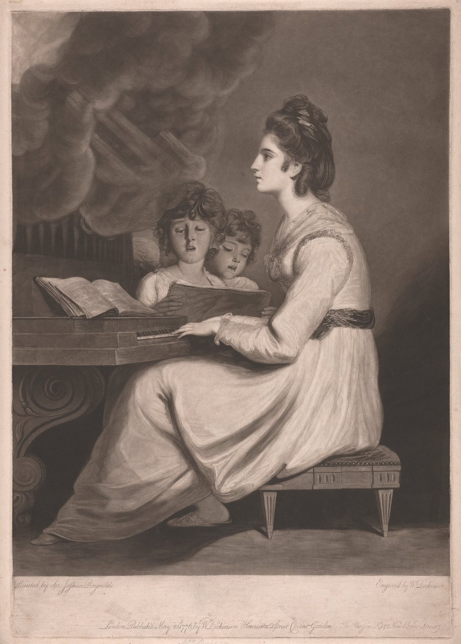 Mrs. Sheridan mint "St. Cecilia
