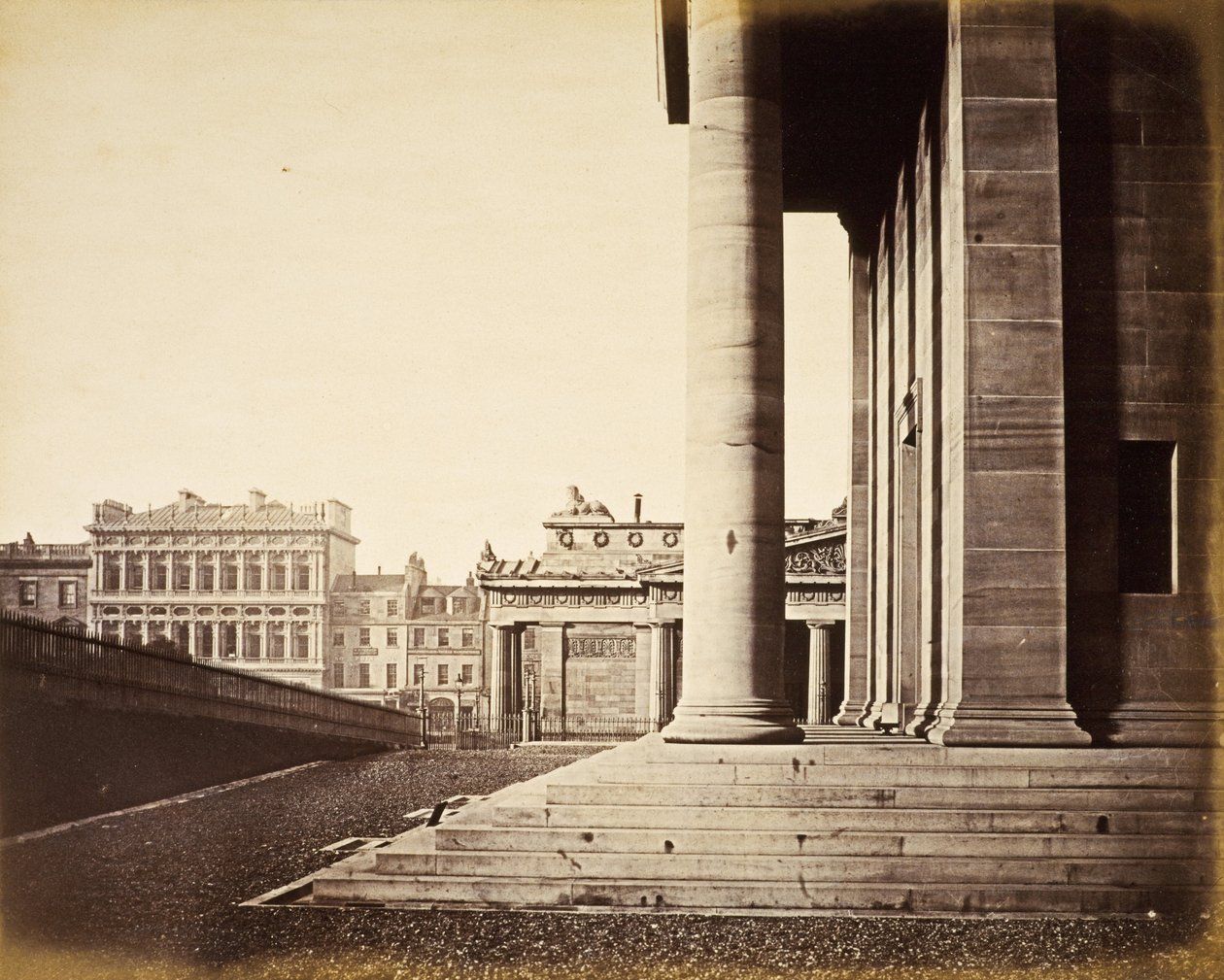 A Nemzeti Galéria és Királyi Intézmény (Skót Királyi Akadémia), Edinburgh alkotó: William Donaldson Clark