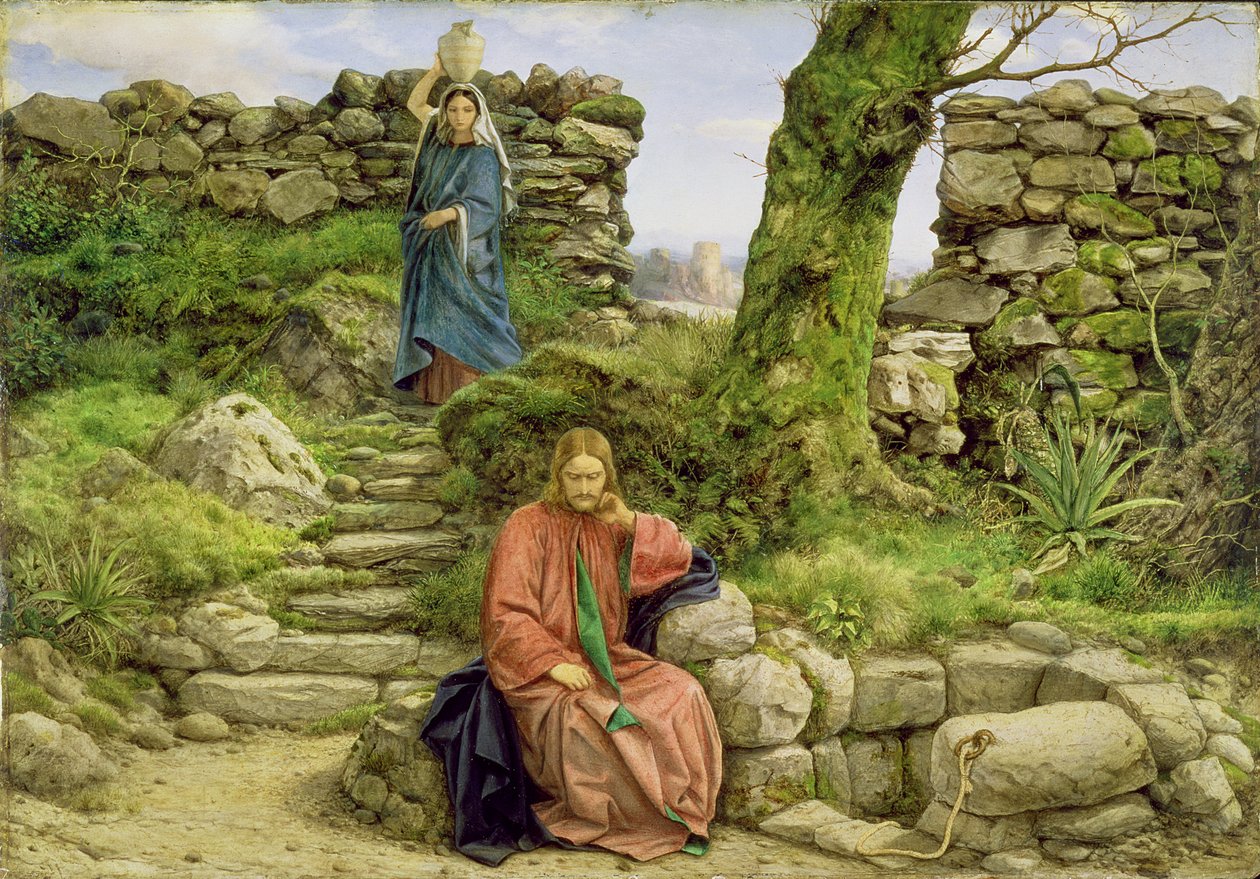 A szamáriai asszony, 1860 alkotó: William Dyce