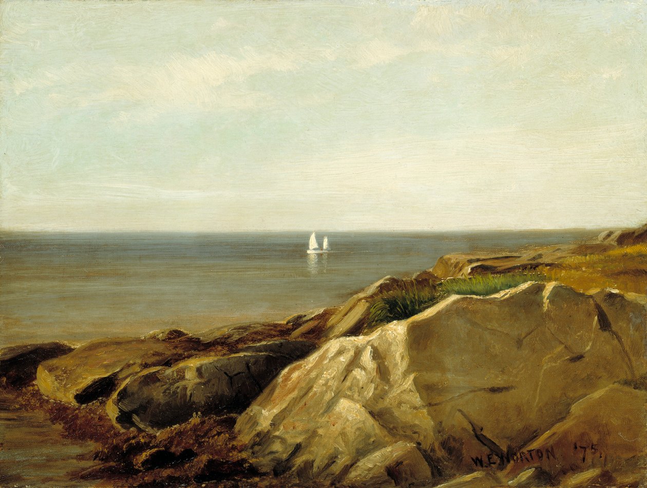 Maine Coast, 1875. alkotó: William E. Norton