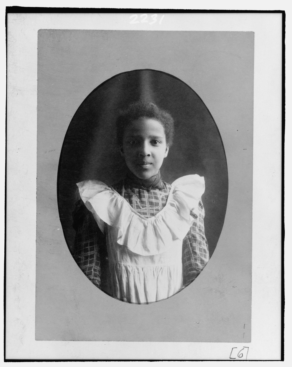 Bazoline Estelle Usher, az Atlantai Egyetem hallgatója alkotó: William Edward Burghardt "W. E. B." Du Bois