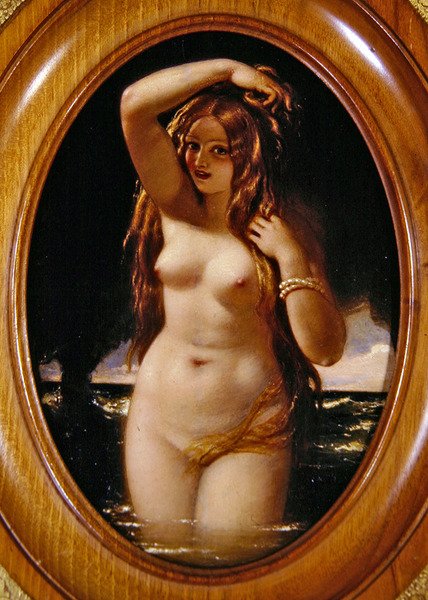 Water Sprite (olaj a panelen) alkotó: William Edward Frost