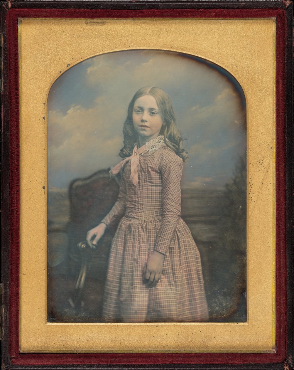 Egy lány portréja, 1840-es évek vége. alkotó: William Edward Kilburn