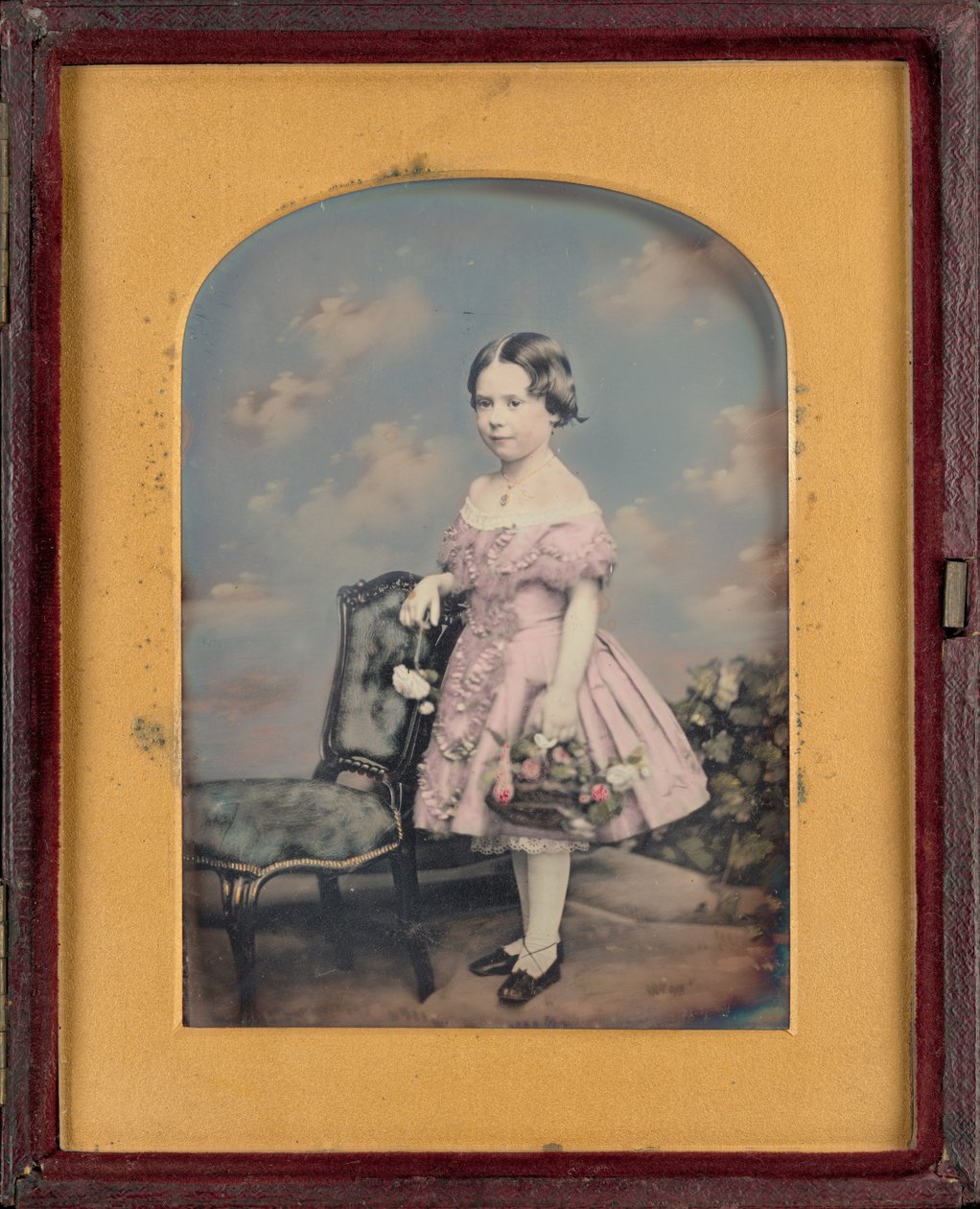 Egy lány portréja,c. 1852 (fotó) alkotó: William Edward Kilburn