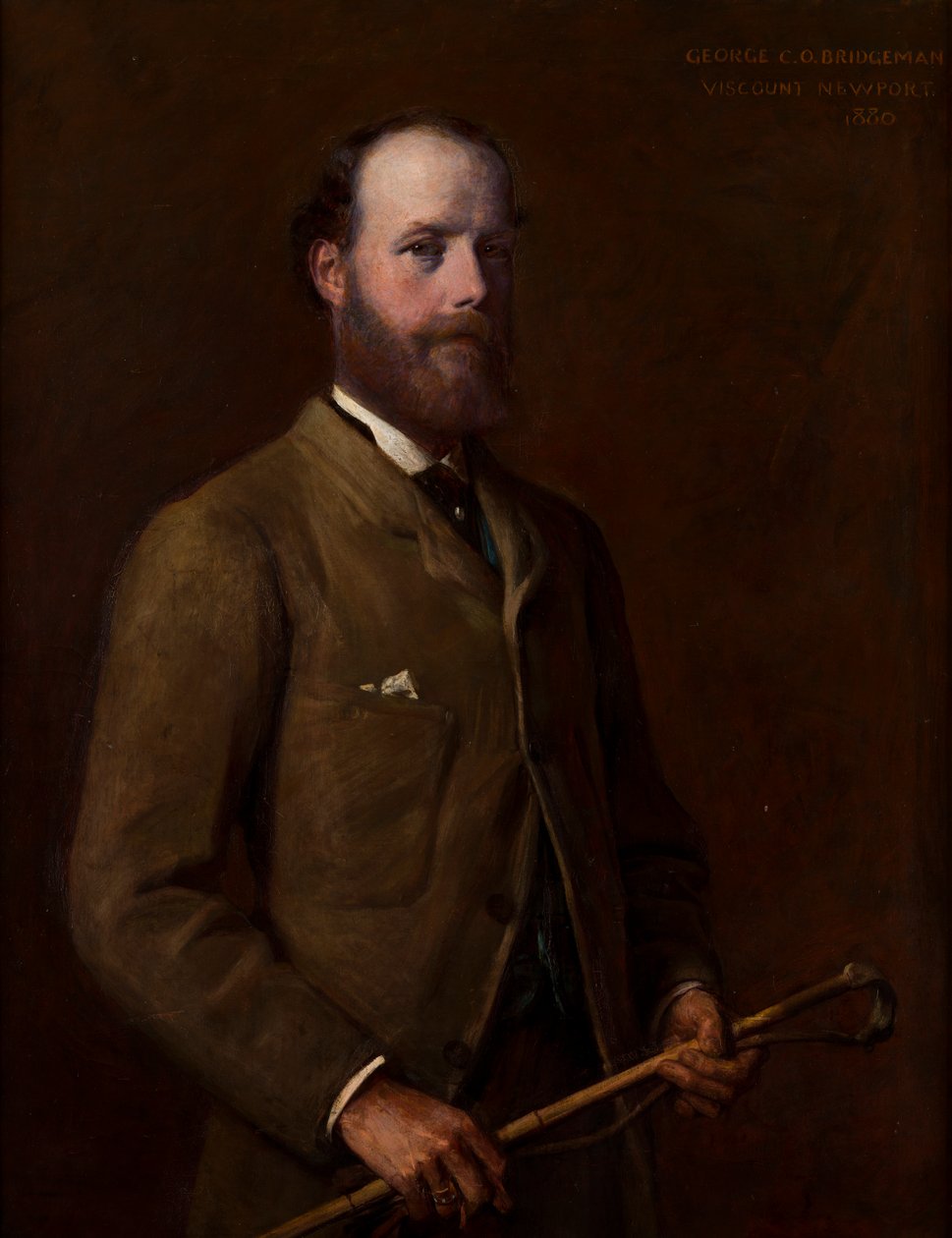 George portréja, Newport vikomt – később Bradford 4. grófja (1845-1915), 1880 körül (olaj, vászon) alkotó: William Edward Miller