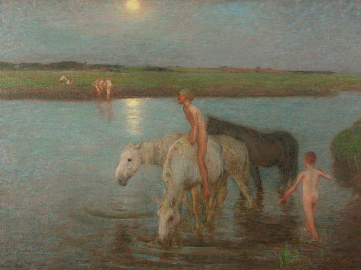 A folyópart alkotó: William Edward Stott