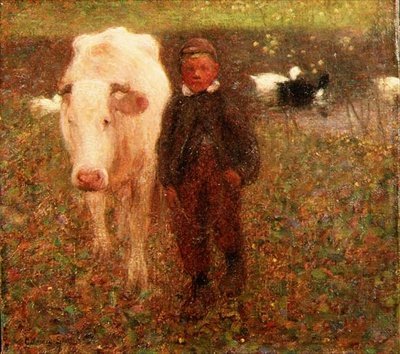 A fehér tehén alkotó: William Edward Stott