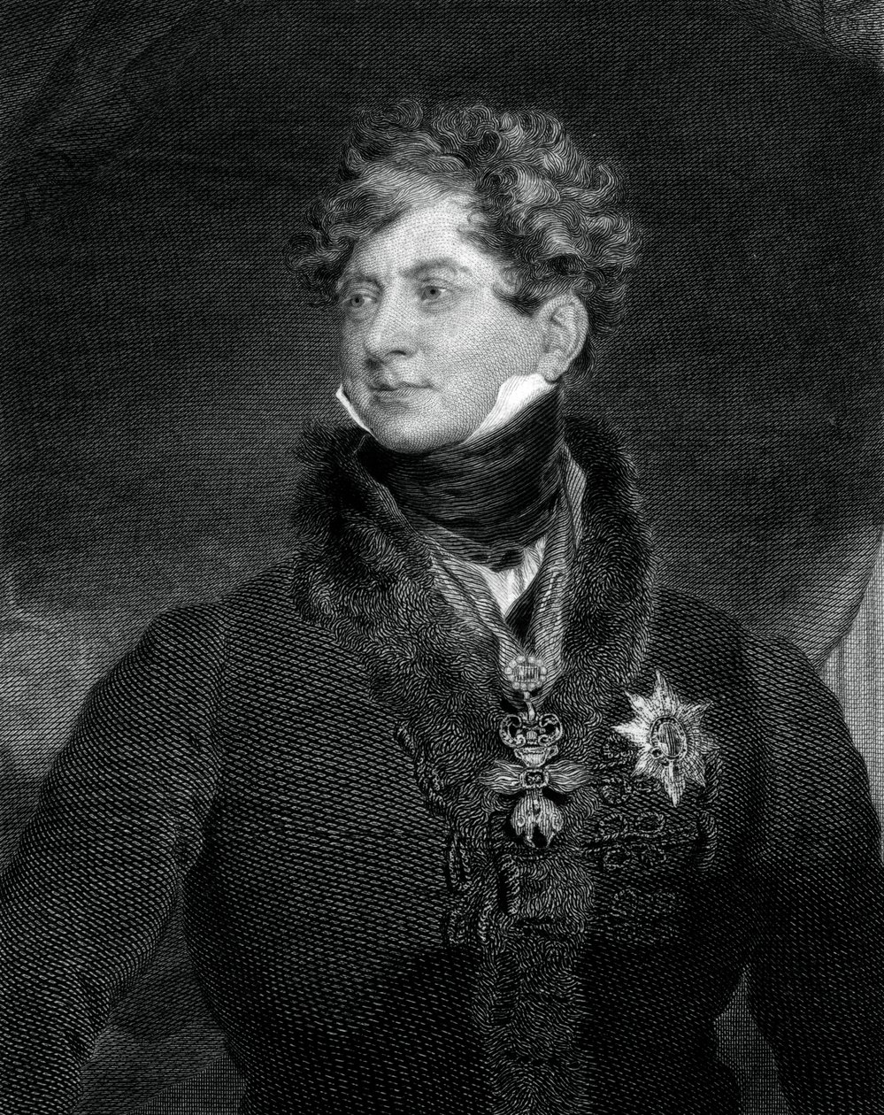 IV. György, az Egyesült Királyság és Hannover királya, 1829. alkotó: William Ensom