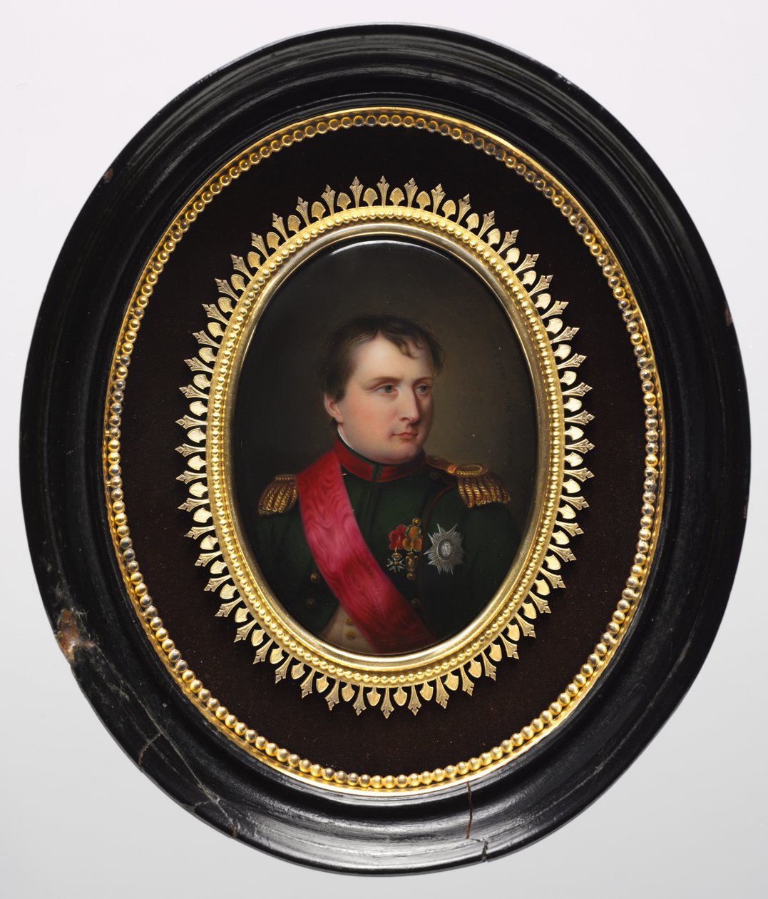 I. Napóleon, a francia császár portréja, 1841. alkotó: William Essex