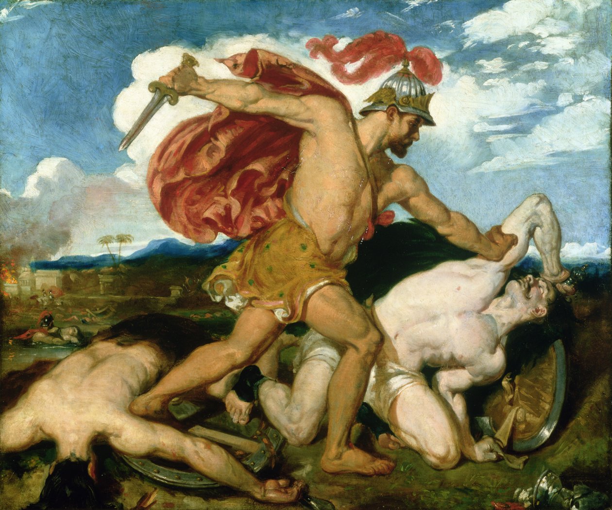 Benaia, 1829 körül (olaj, vászon) alkotó: William Etty