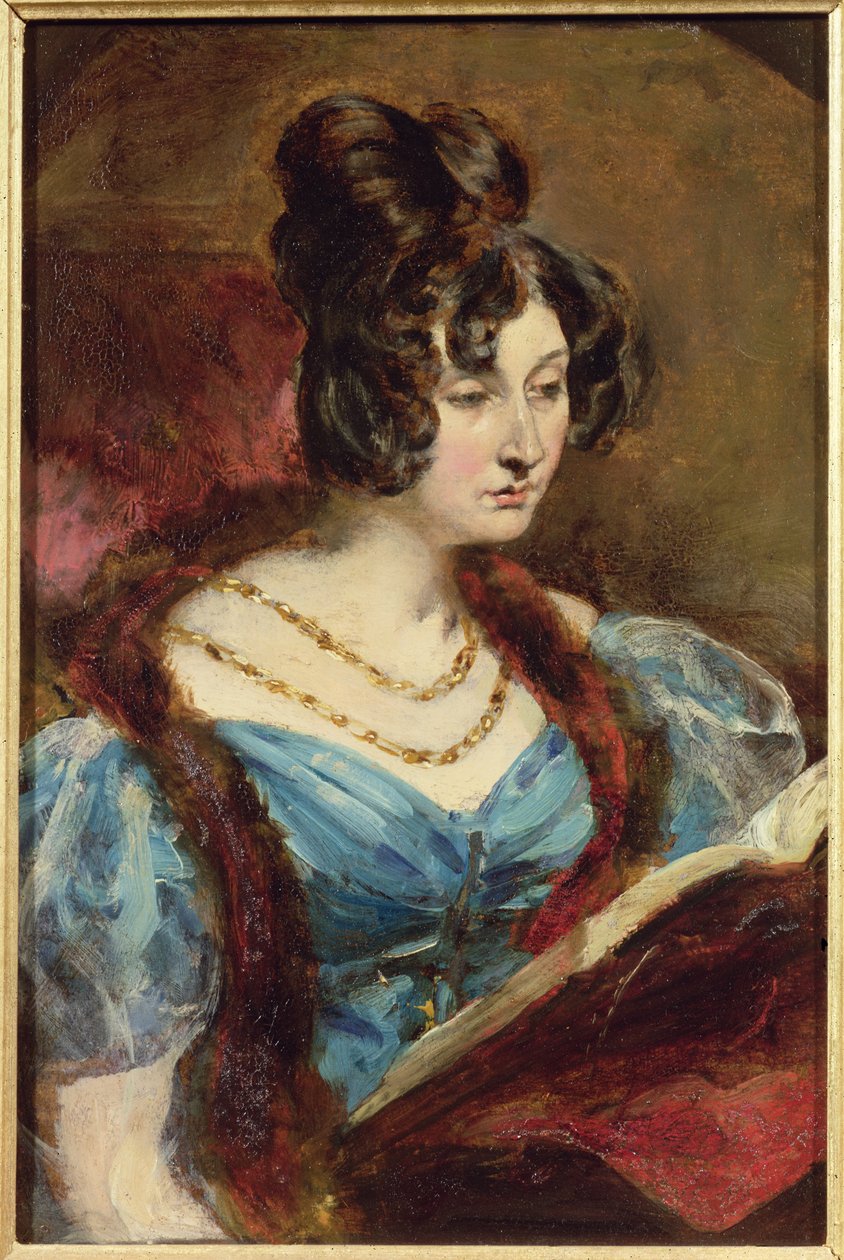 Egy hölgy portréja alkotó: William Etty