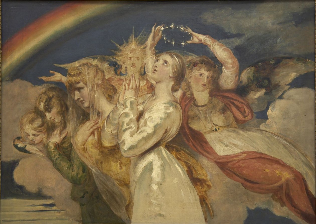 Szűz Mária mennybevétele alkotó: William Etty