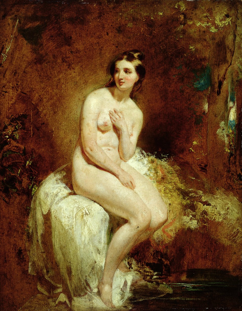 A fürdőző alkotó: William Etty