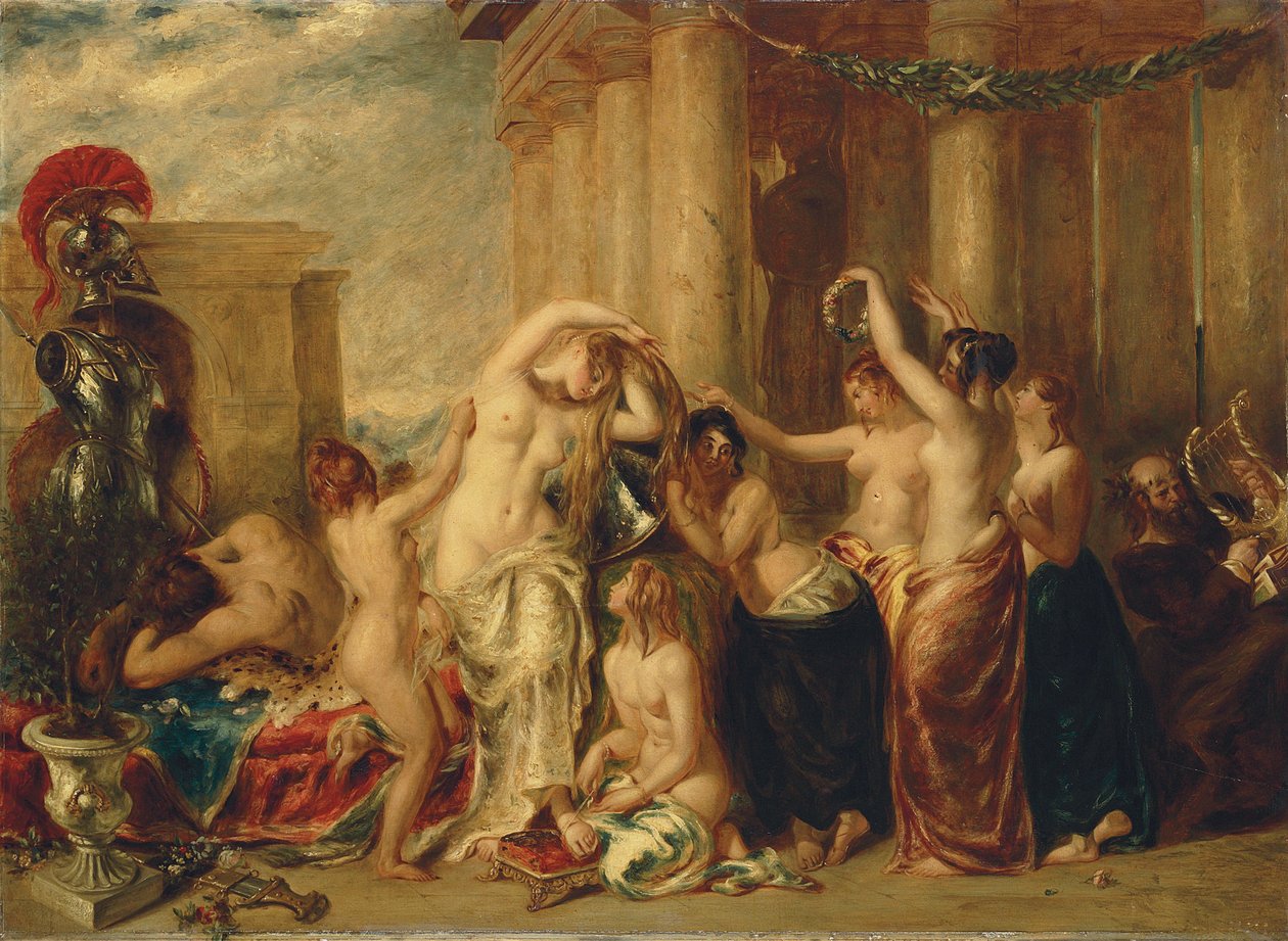 Vénusz és műholdjai alkotó: William Etty