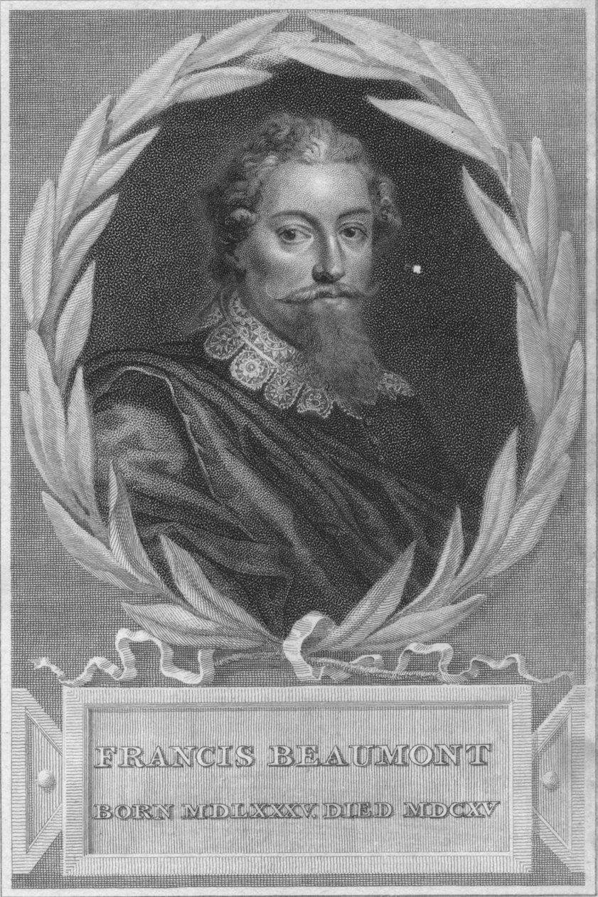 Francis Beaumont. alkotó: William Evans