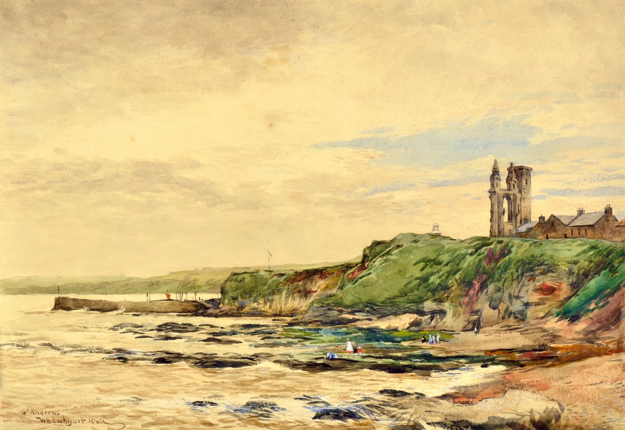 Szent András (akvarell) alkotó: William Ewart Lockhart