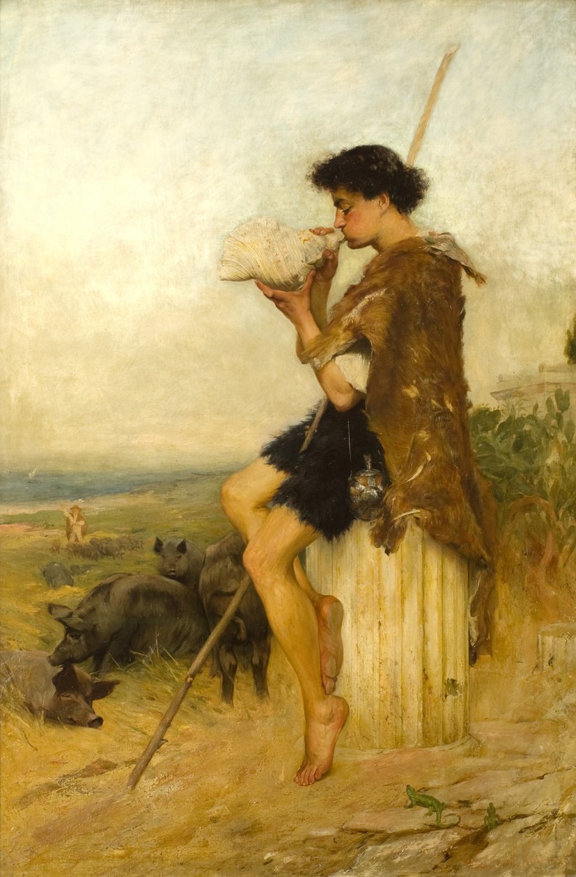 A disznópásztor alkotó: William Ewart Lockhart