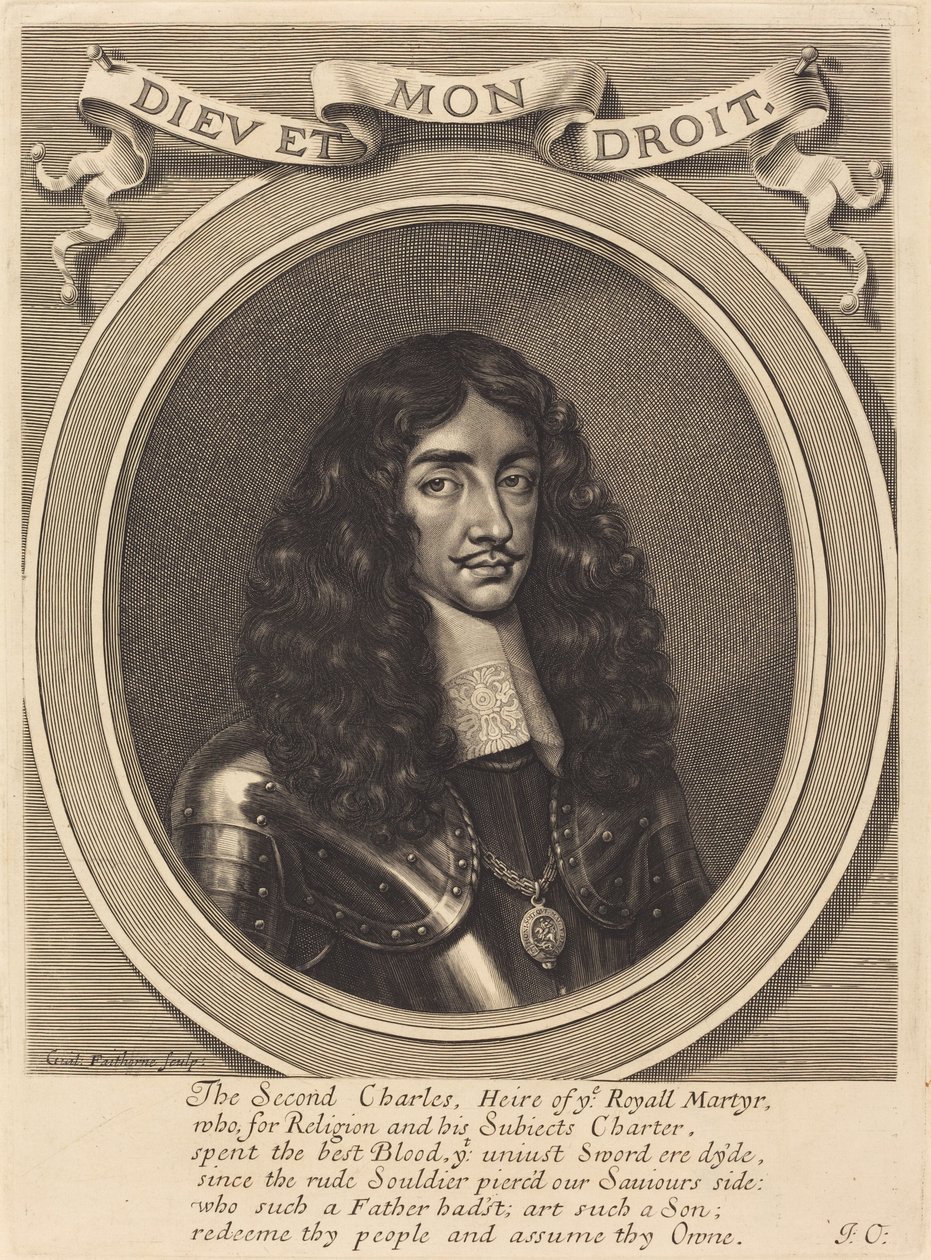 Károly II alkotó: William Faithorne