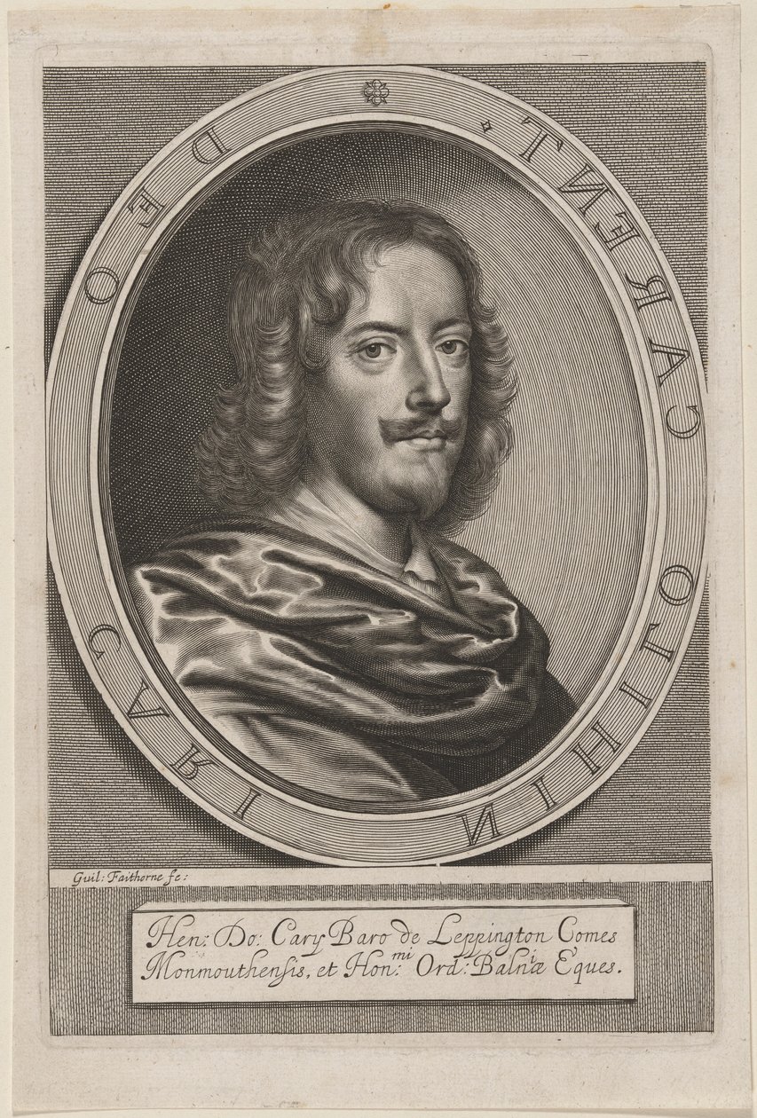 Henry Carey, Monmouth grófja alkotó: William Faithorne