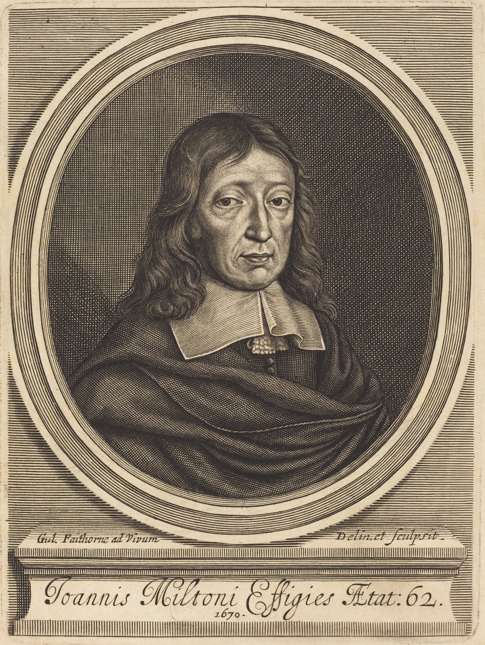 John Milton alkotó: William Faithorne