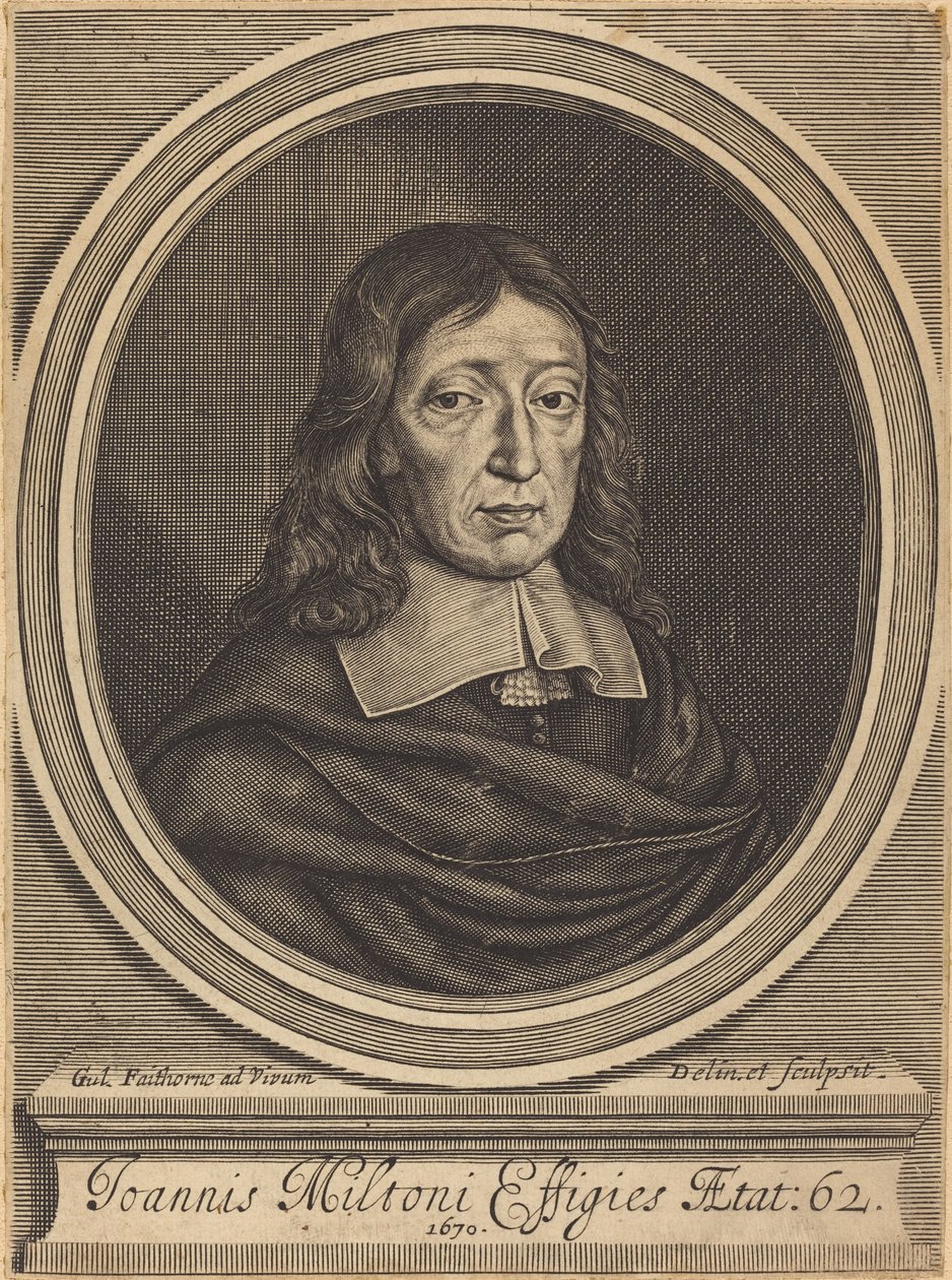 John Milton alkotó: William Faithorne