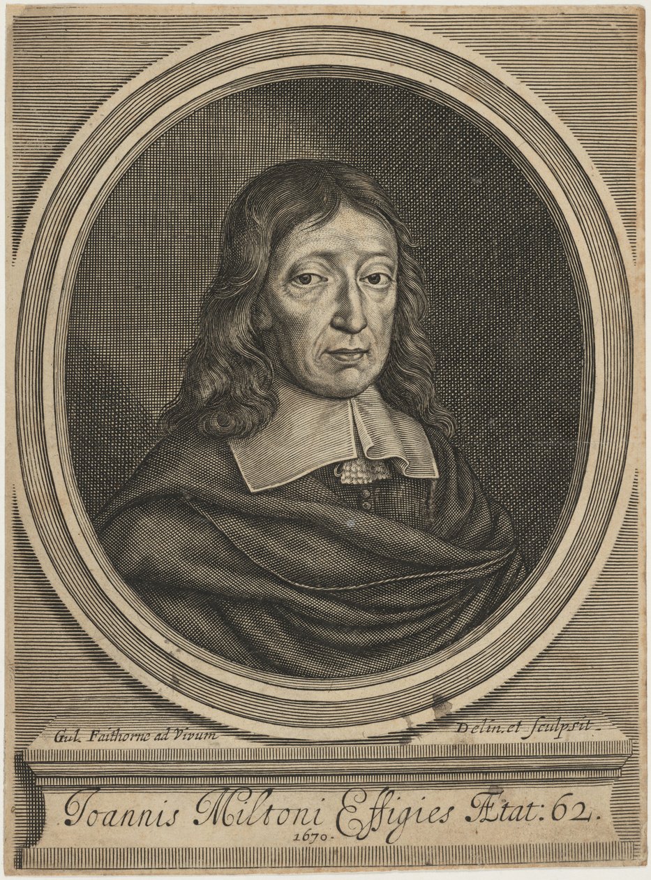 John Milton alkotó: William Faithorne