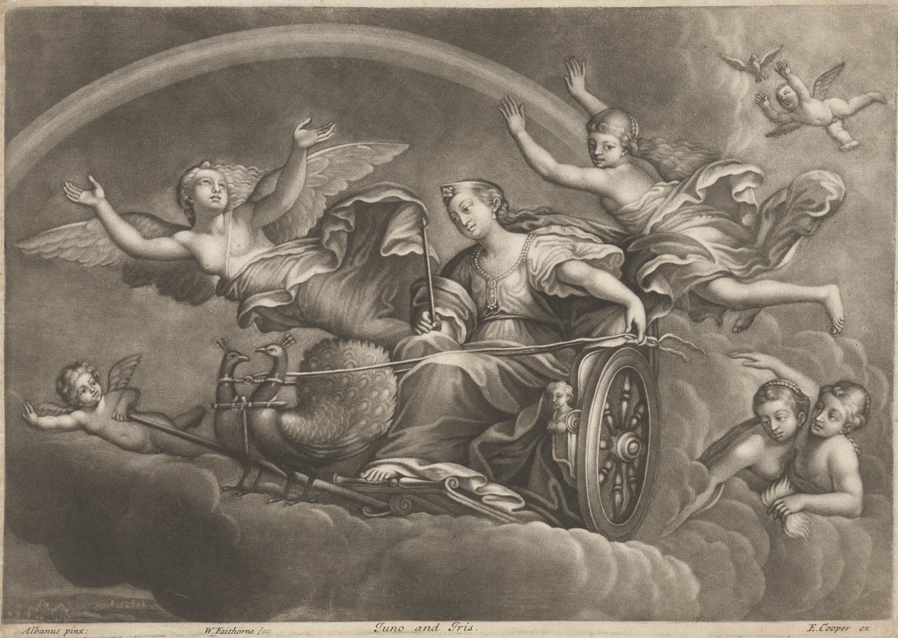 Juno és Iris alkotó: William Faithorne