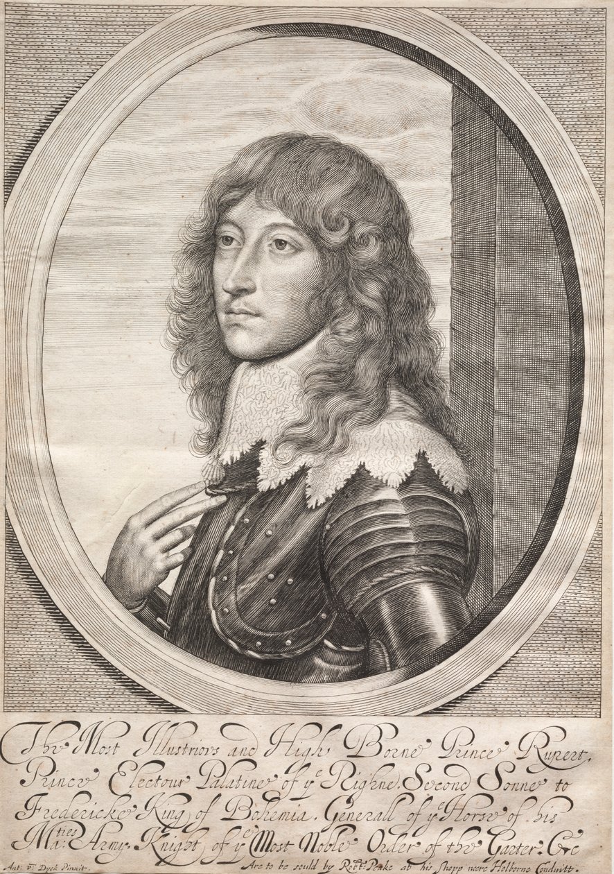 Rupert herceg alkotó: William Faithorne