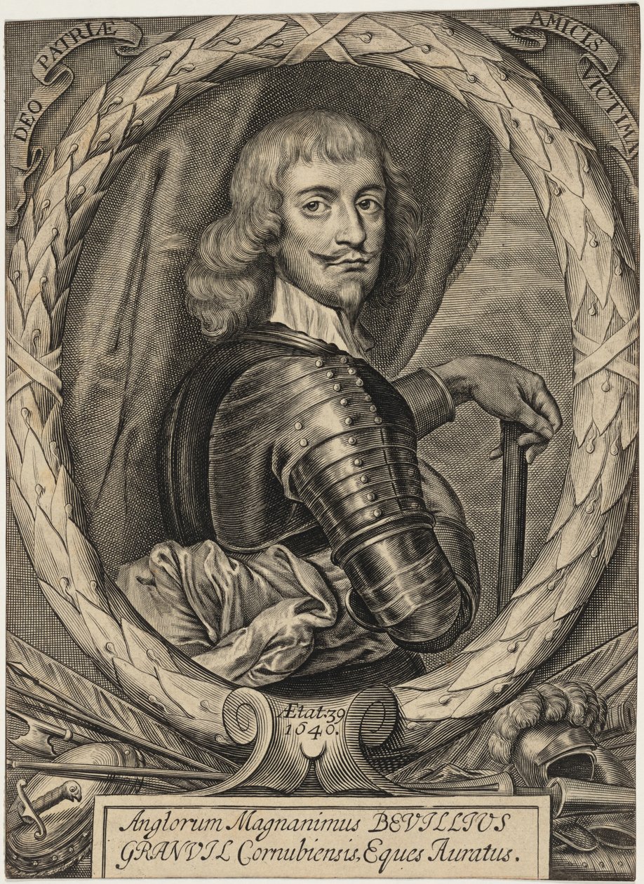 Sir Bevil Grenville alkotó: William Faithorne
