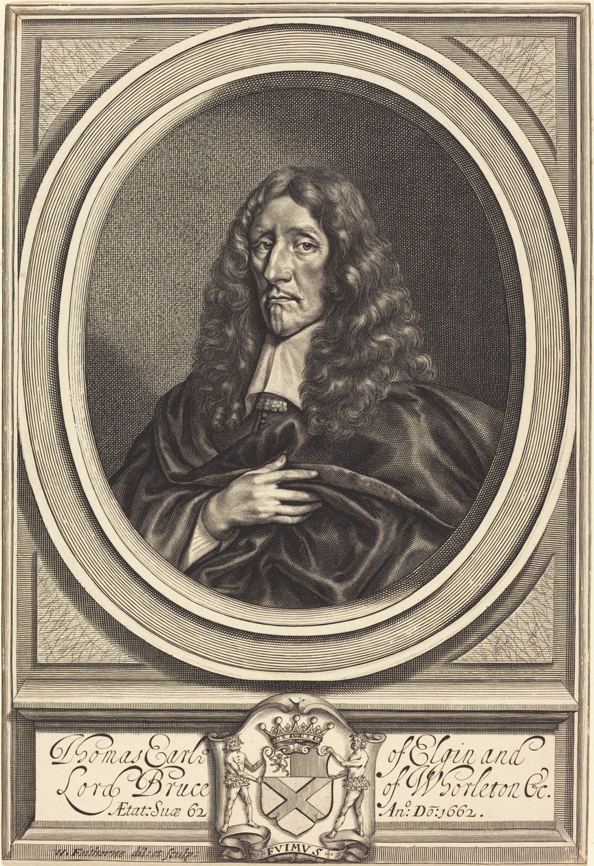 Thomas Bruce, Elgin grófja alkotó: William Faithorne after Sir Anthony van Dyck