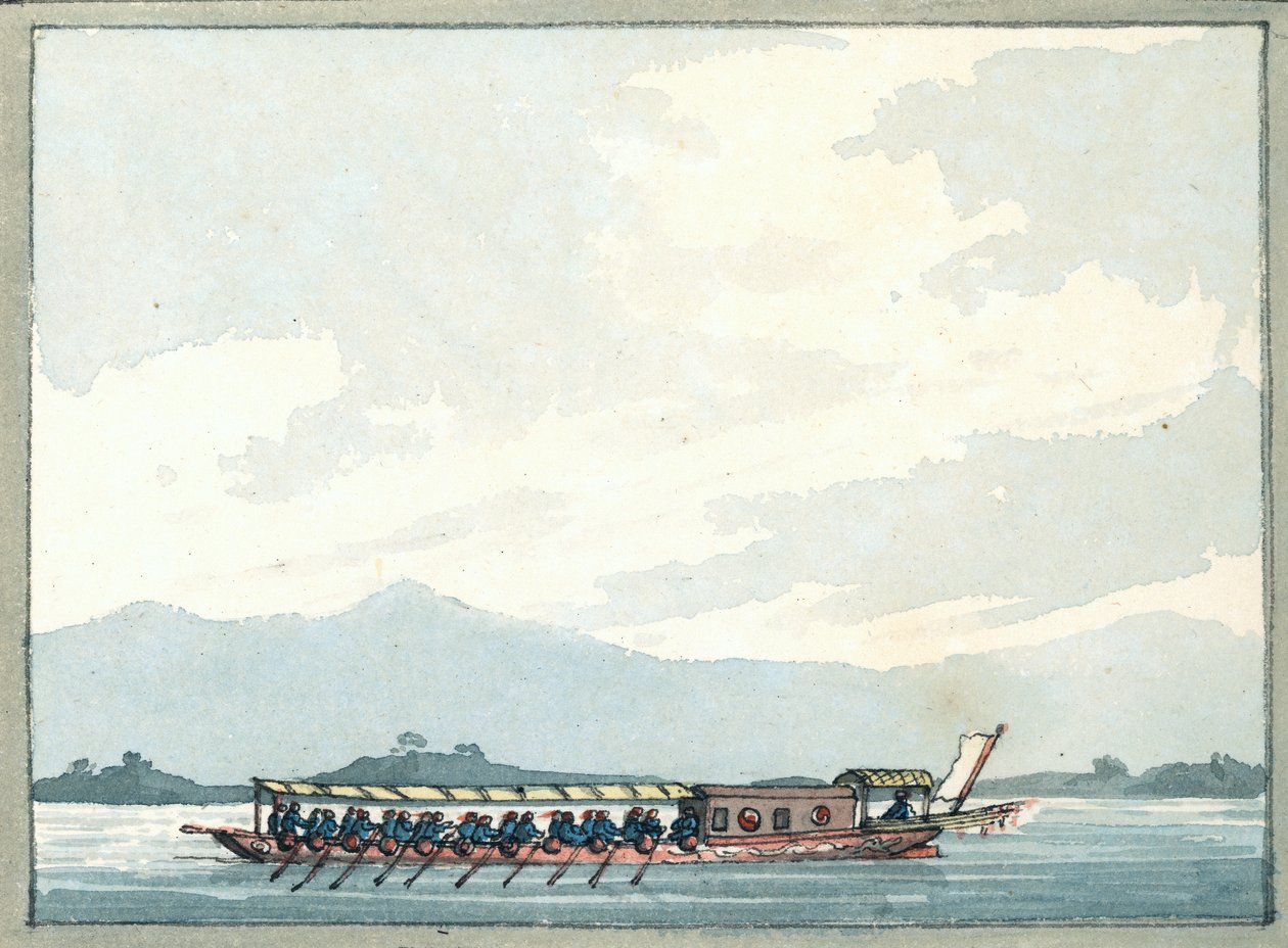 Kínai Man of War hajó alkotó: William Ffarington