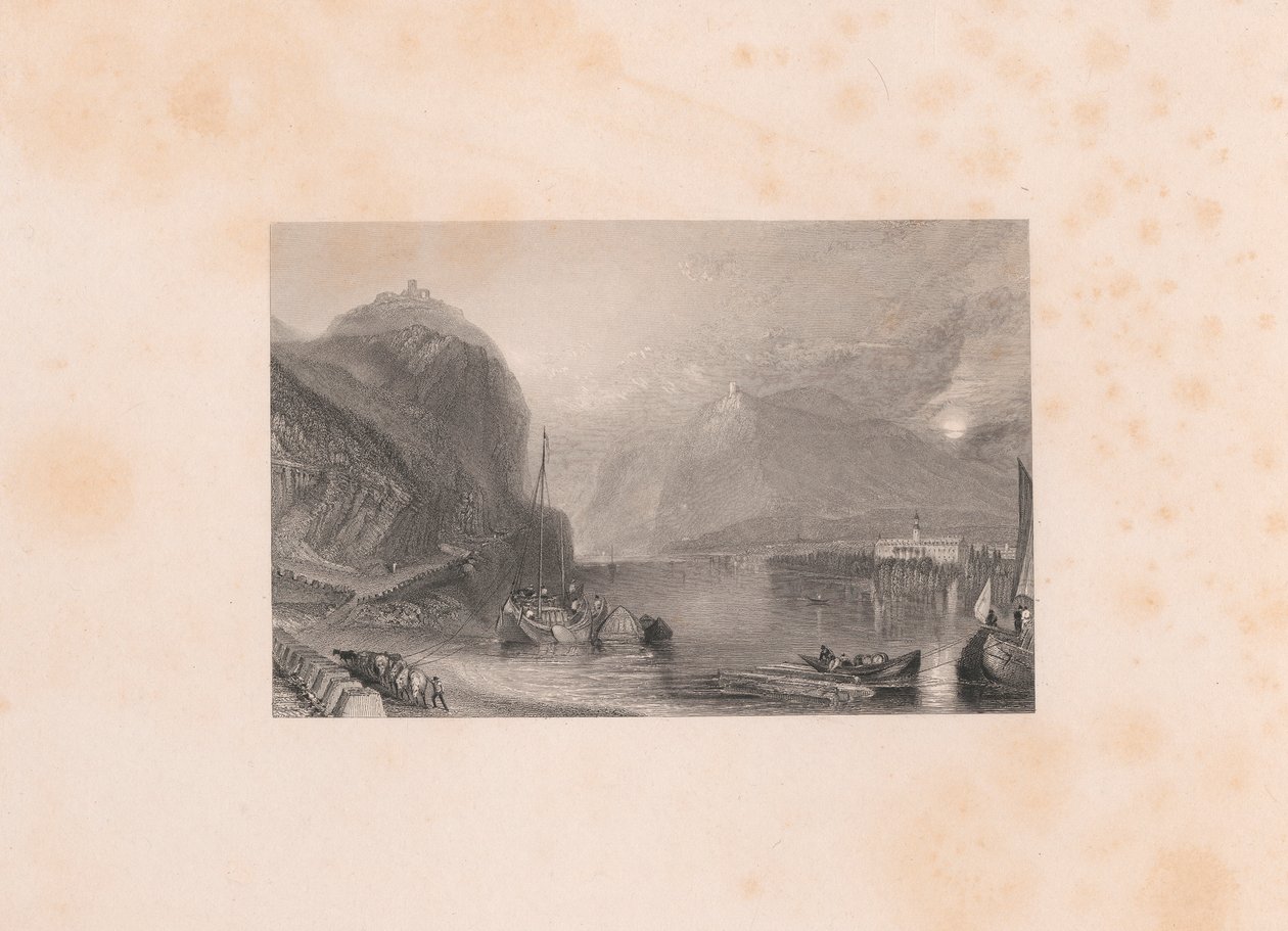 A Drachenfelek alkotó: William Finden