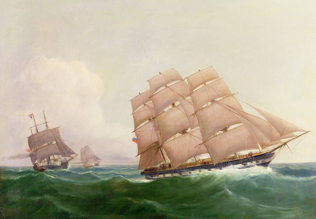 In Hot Pursuit alkotó: William Frederick Mitchell