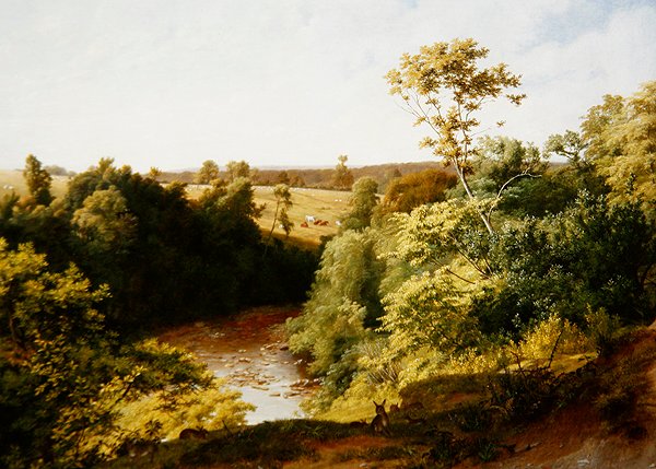 Egy folyóparti Warren/On the Greta alkotó: William Frederick Witherington