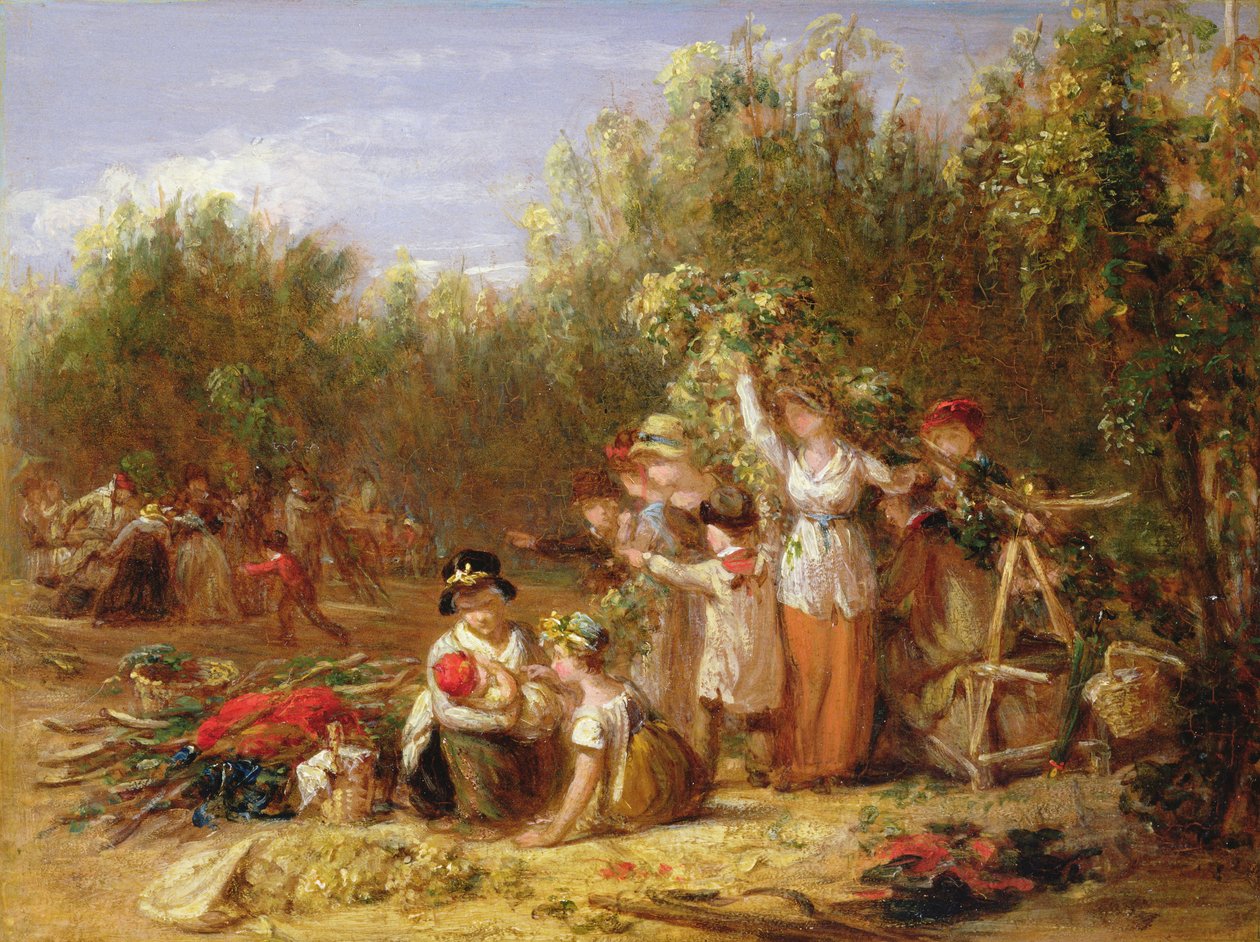 A komlói kert alkotó: William Frederick Witherington