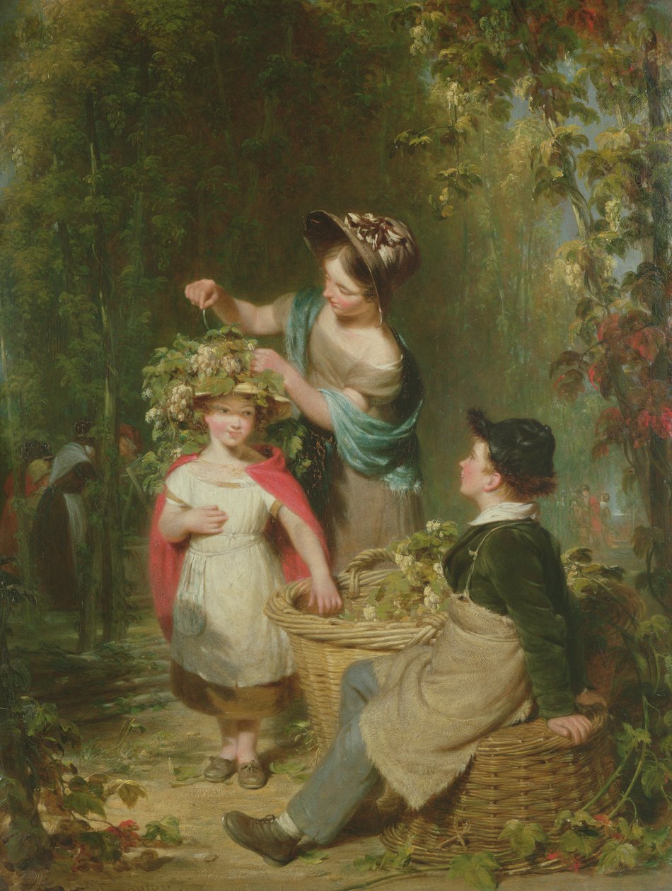 A komlói füzér, 1834 alkotó: William Frederick Witherington