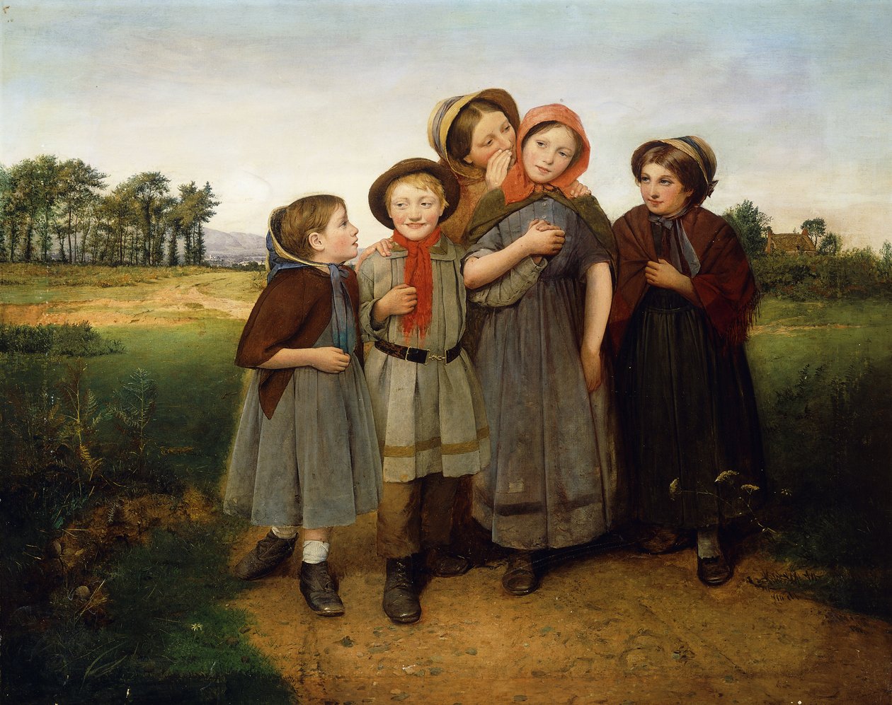 A titok, 1855 alkotó: William Frederick Witherington