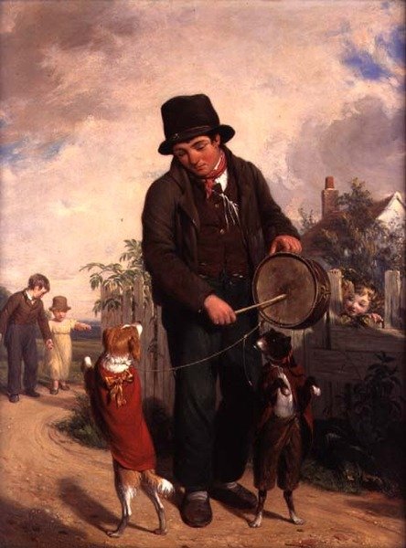 A sétáló játékos (olaj, tábla) alkotó: William Frederick Witherington