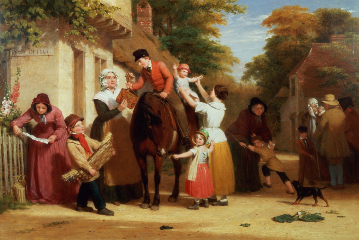 A falu postája alkotó: William Frederick Witherington