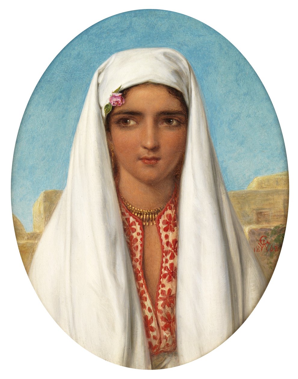 Egy keleti szépség, 1862 alkotó: William Gale