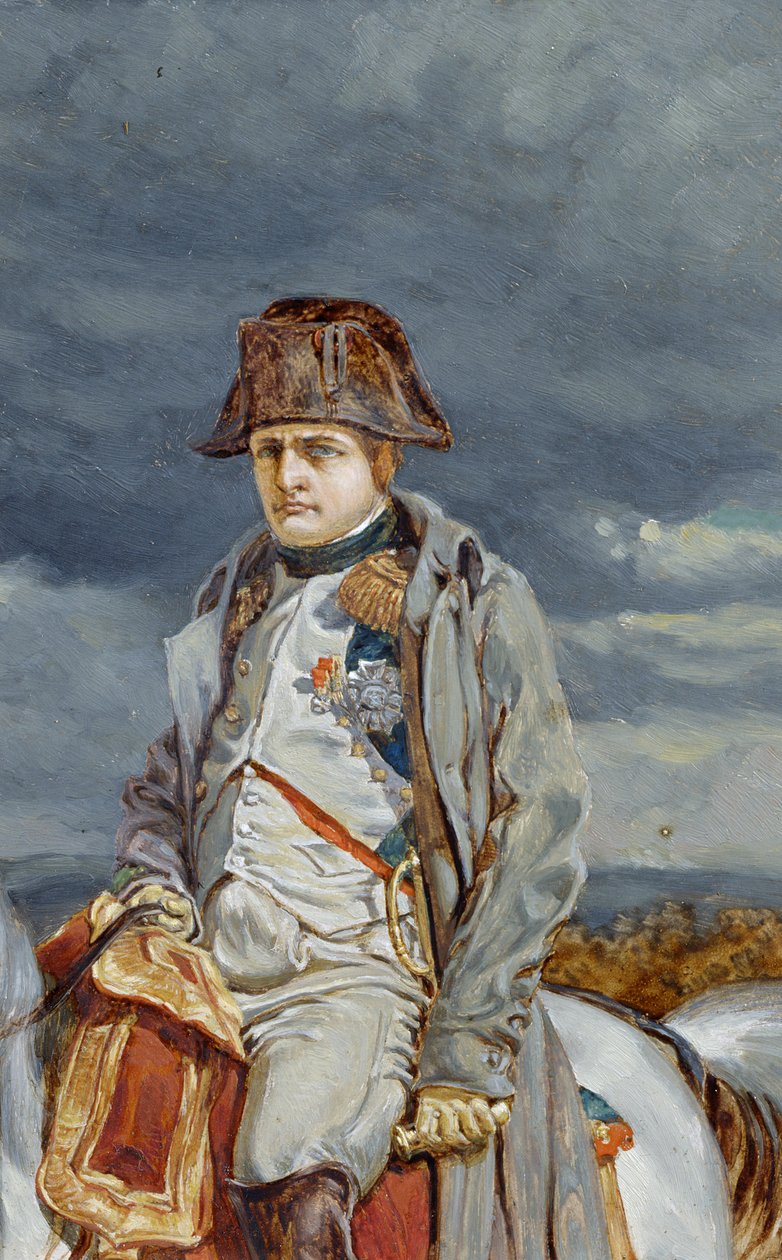 Napóleon 1814-ben (Meissonier nyomán) (olaj, karton) alkotó: William Gersham Collingwood