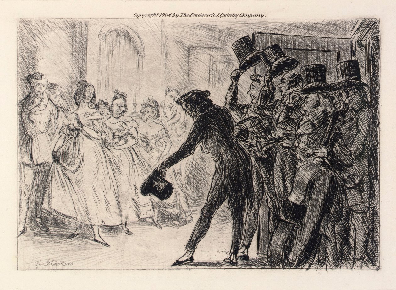 Itt van a zenénk, és úgy képzelem, hogy első osztályú lesz. alkotó: William Glackens