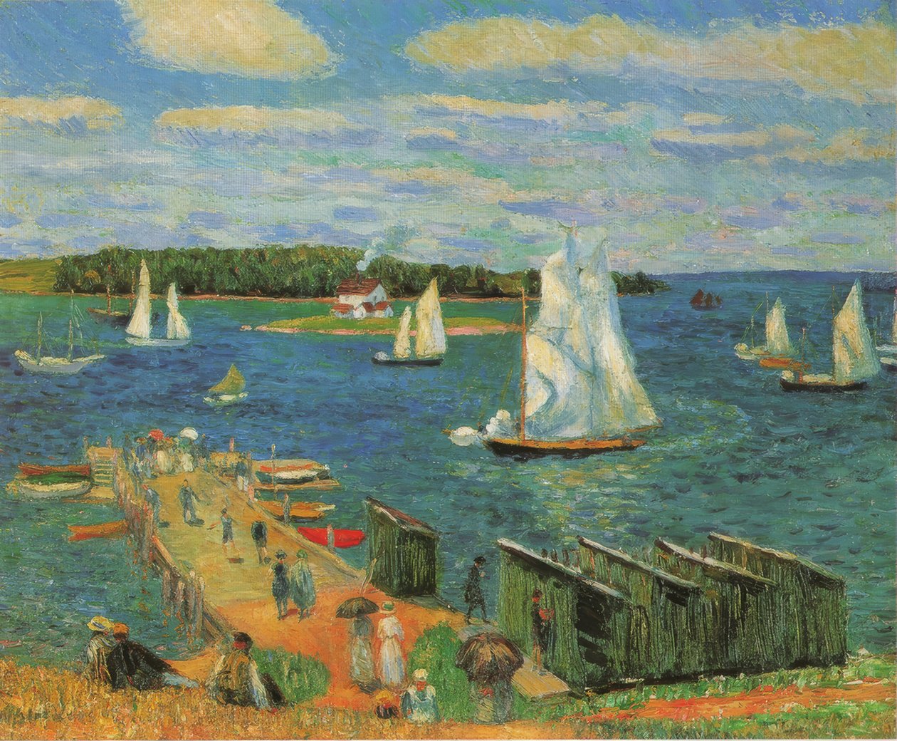 Mahone Bay alkotó: William Glackens