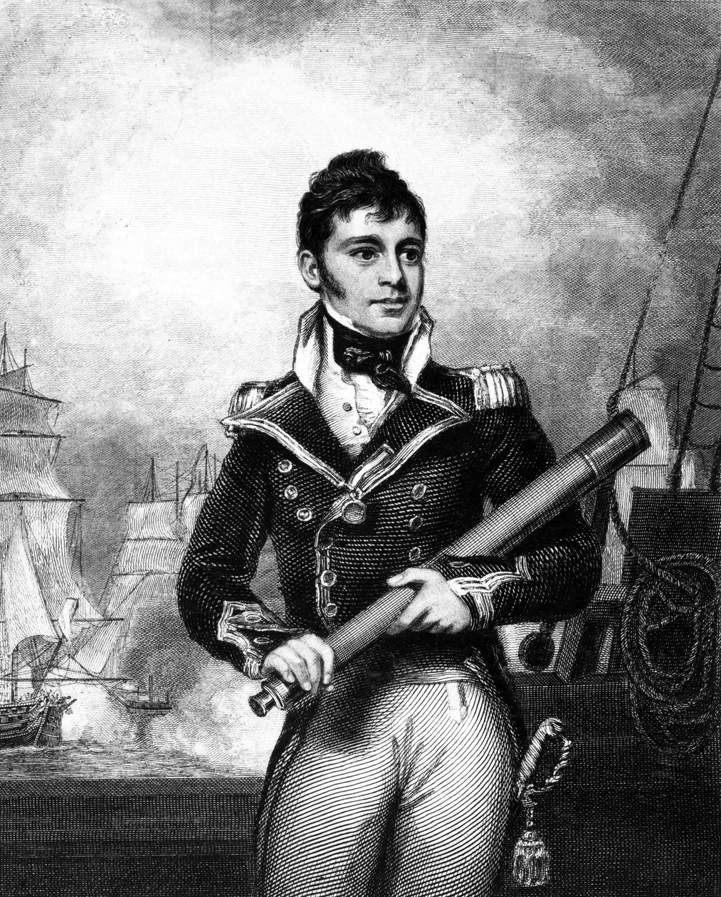 Sir William Hoste, 1833 körül alkotó: William Greatbach