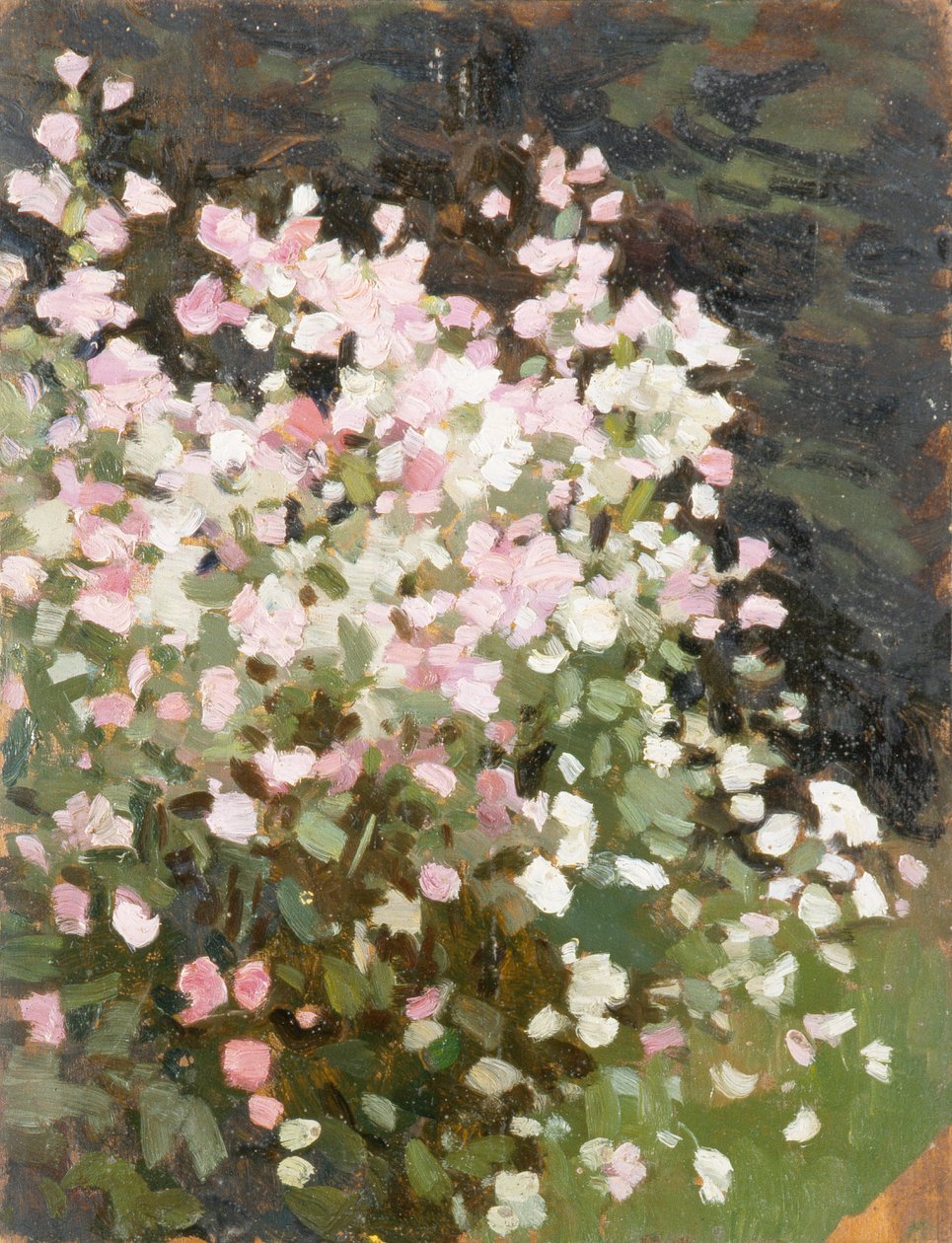 Rózsaszín virágok, 1930 körüli (olaj, vászon) alkotó: William Gunning King