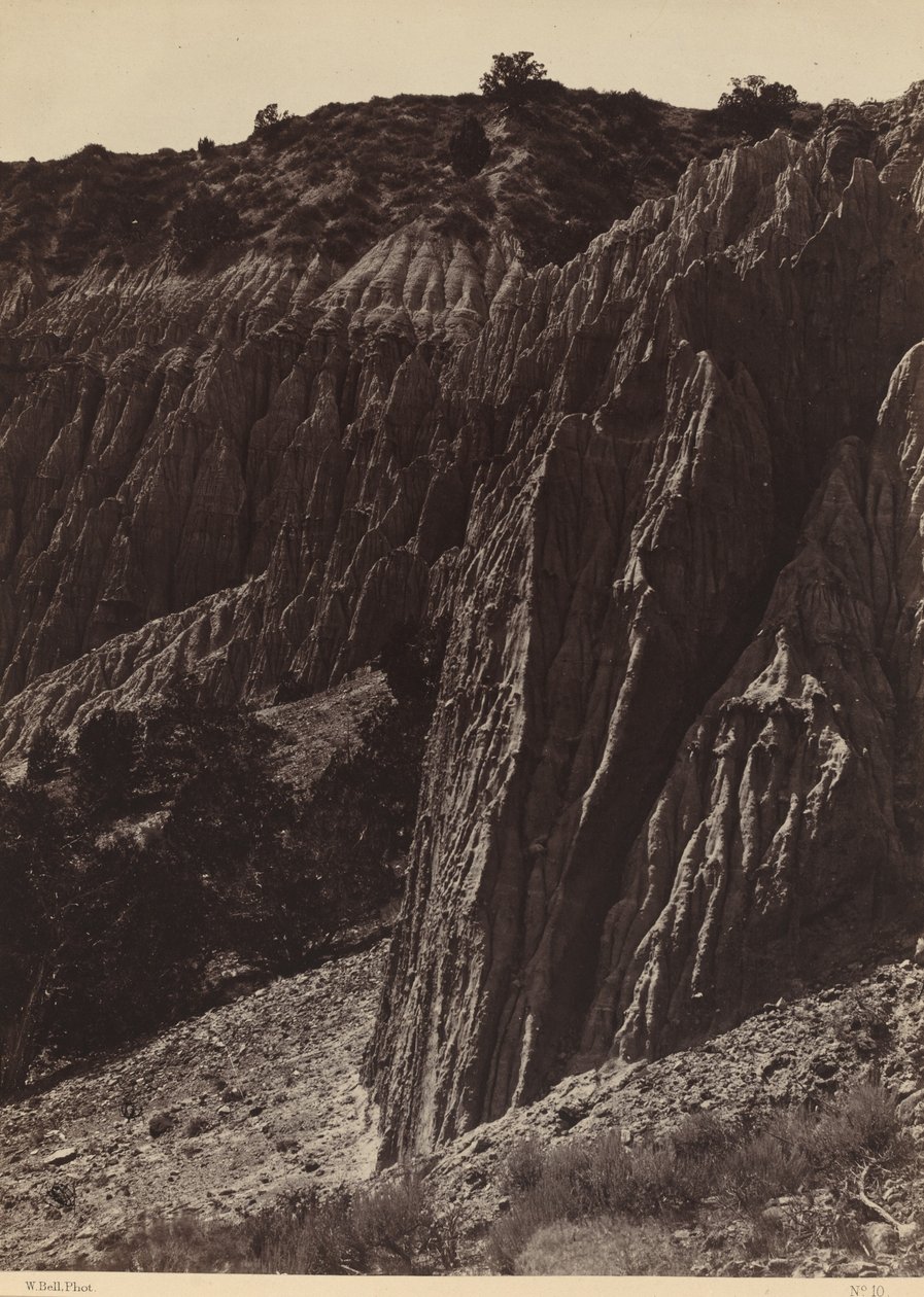 Esőszobor, Salt Creek Canon, Utah alkotó: William H. Bell