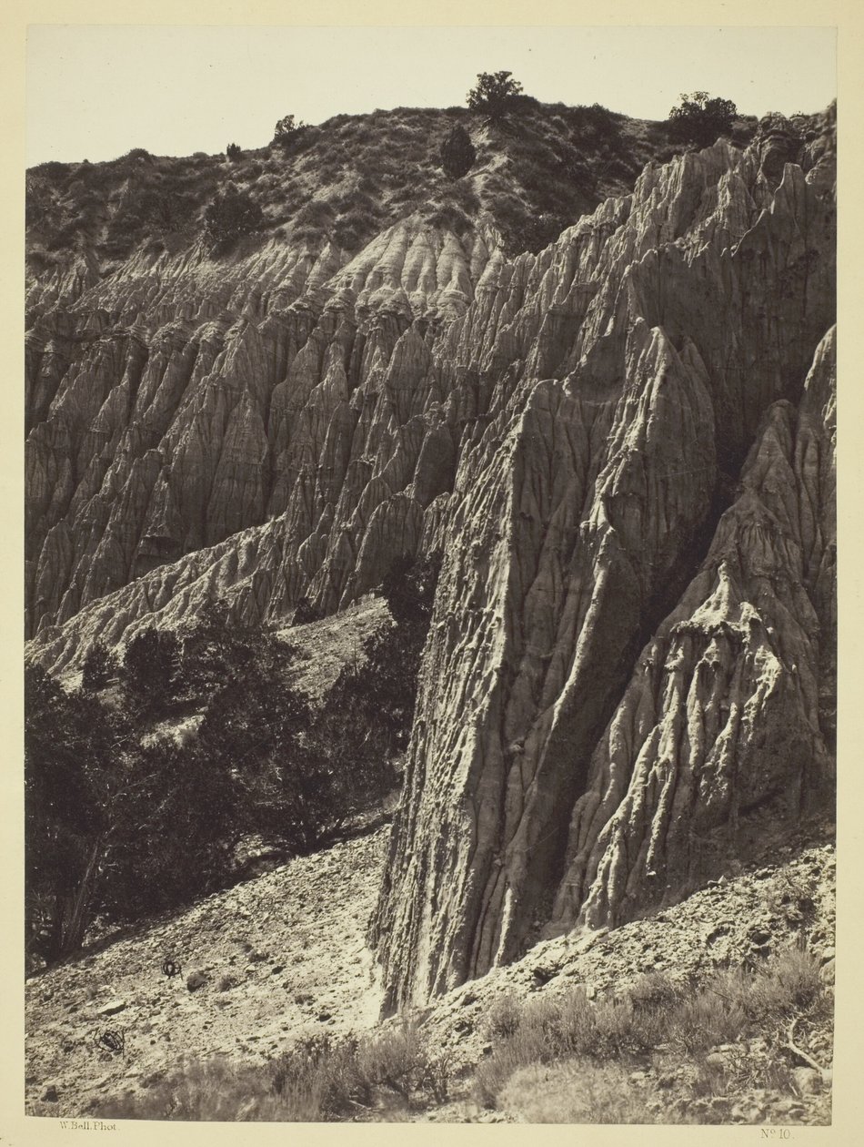 Esőszobor, Salt Creek Canon, Utah alkotó: William H. Bell
