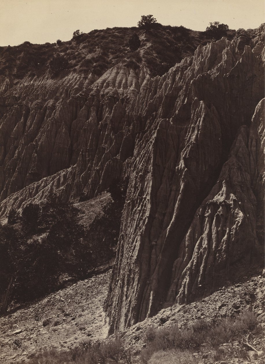Esőszobor, Salt Creek Canon, Utah, 1872. alkotó: William H. Bell