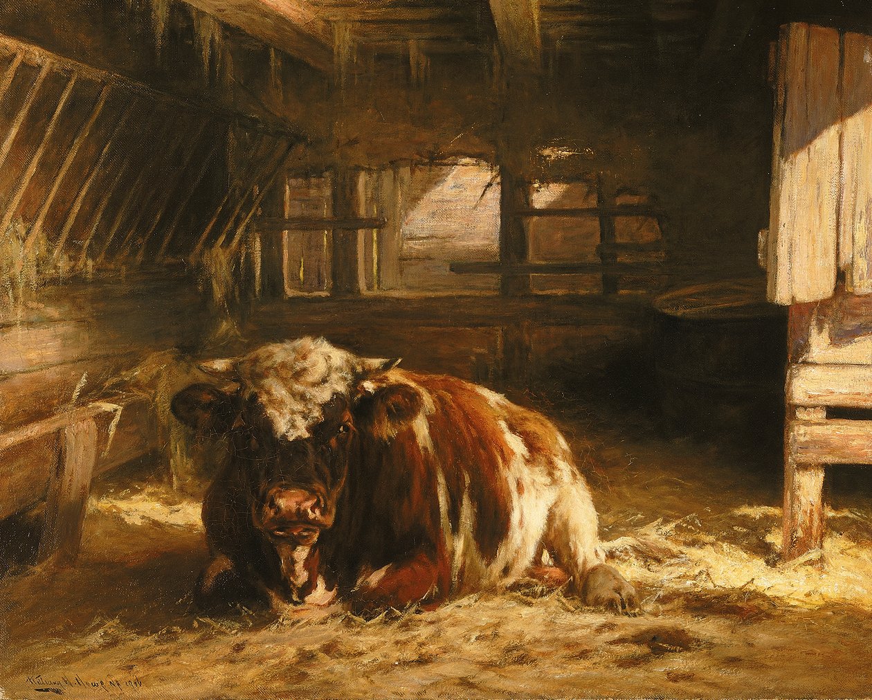 Napom otthon, 1906. alkotó: William H. Howe